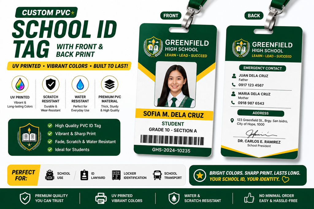 Customized PVC ID Printing