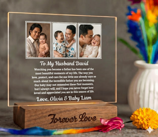 Custom Lighted Acrylic Frame