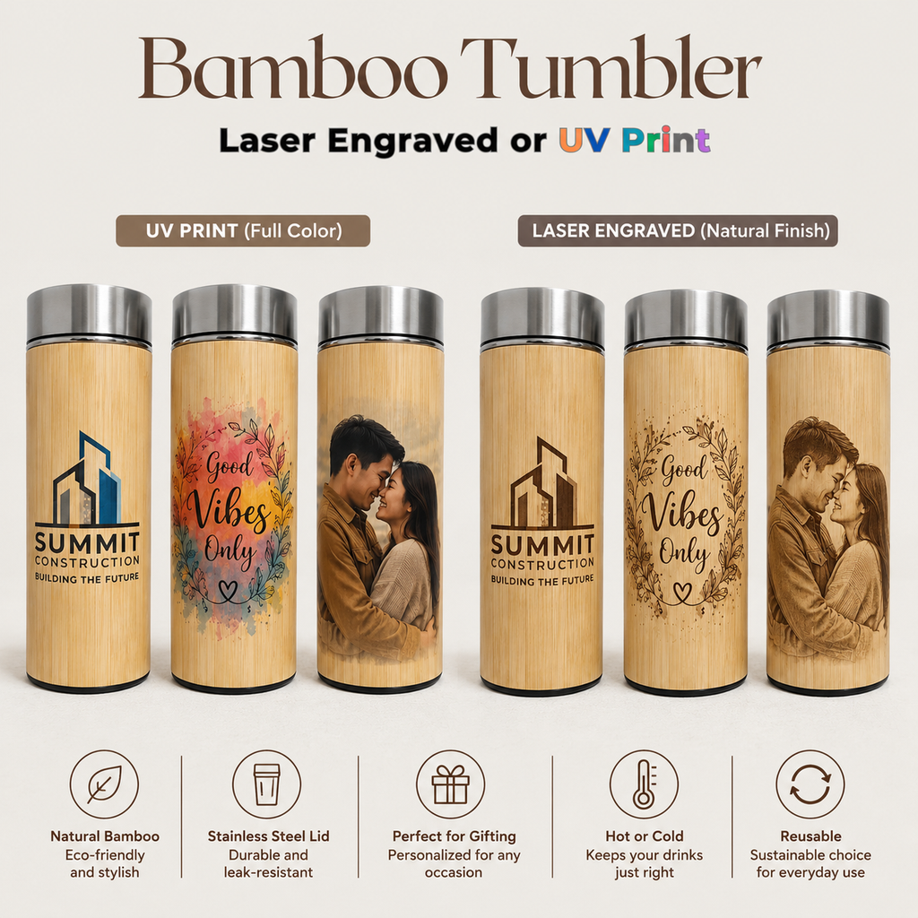Personalized Bamboo Tumblers