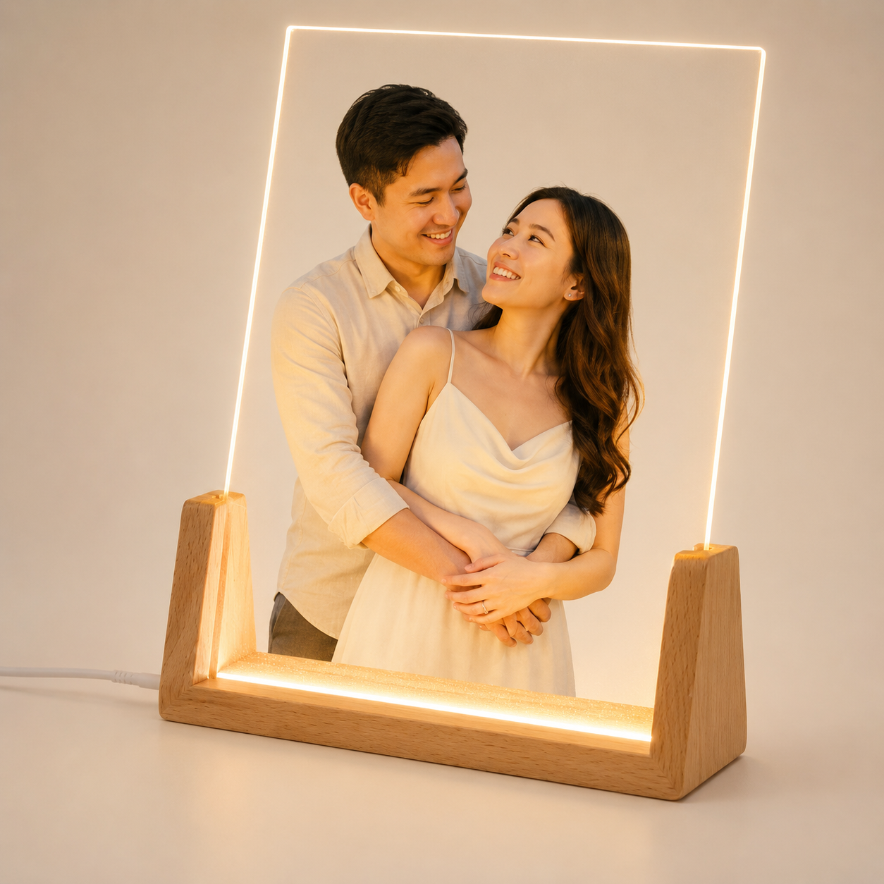 Custom Lighted Acrylic Frame